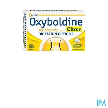 OXYBOLDINE CITRON S/S CPR EFF 24 — Pharmacie de la mairie - Vichy