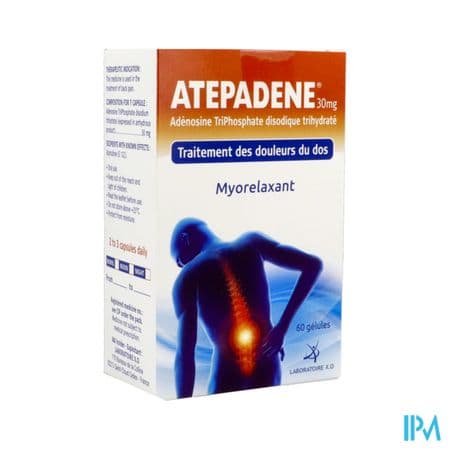 ATEPADENE 30MG TUBE GELULE 60