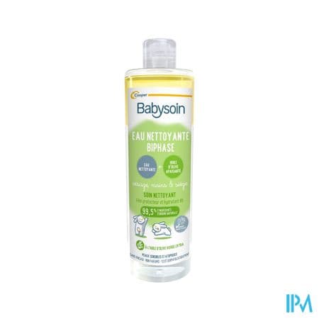 BABYSOIN EAU NETT BIPHASE 400ML — Pharmacie du Parc - Neuilly-sur-Seine