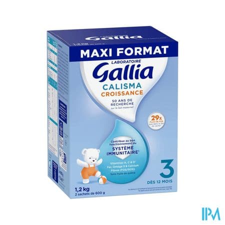 GALLIA CALISMA CROISS LAIT PD1,2KG — Grande Pharmacie Libourne