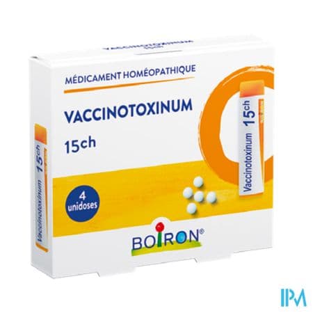 Boiron Vaccinotoxinum 15ch Globules 1g X4