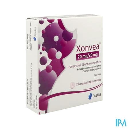 Xonvea 20mg/20mg Comprime A Liberation Modifiee 20 — Pharmacie Port Royal