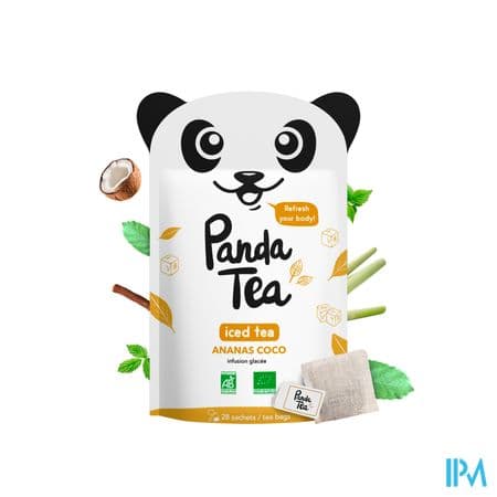 PANDA TEA ICED TEA PINEAPPL SACH28 — Pharmacie Parc Lann