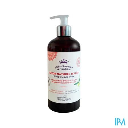 Freesens Savon Naturel Alep 500ml
