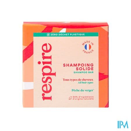 RESPIRE SHP SOLID PECHE VERGER 75G — Grande Pharmacie du Pont Suresnes