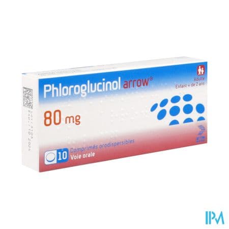 PHLOROGLUCINOL 80MG ARRO CPR ORO10 — Pharmacie Pré Saint Gervais
