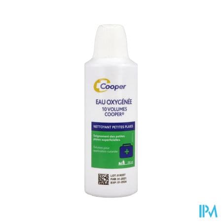 Cooper Eau Oxygenee 10volumes Solution Pour Application Cutanee 250ml