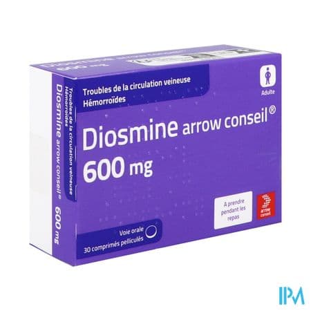 DIOSMINE 600MG ARW CONS CPR 30