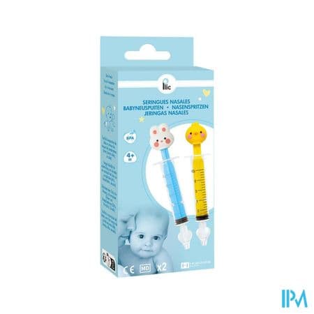 Plic Care Seringue Nasale Lapin Poussin Reutilisable X2