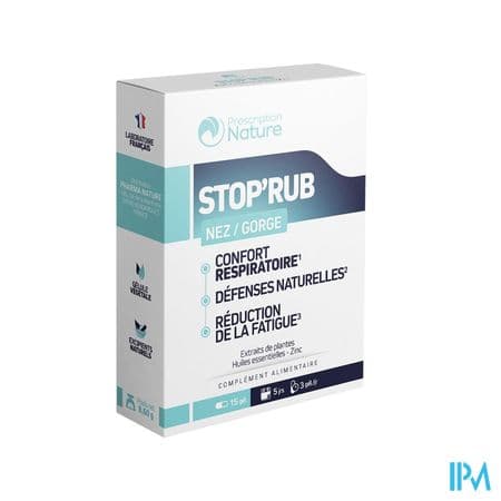 PRESCRIPTION NAT STOP'RUB GELUL 15