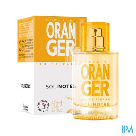 Solinotes Eau De Parfum Fleur D'oranger Vaporisateur 50ml — PHARMACIE DES CLINIQUES