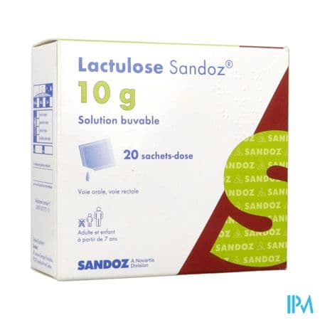 LACTULOSE 10G/15ML SANDOZ SACH 20 — Pharmacie de Saint-Ouen - Saint-Ouen-de-Thouberville