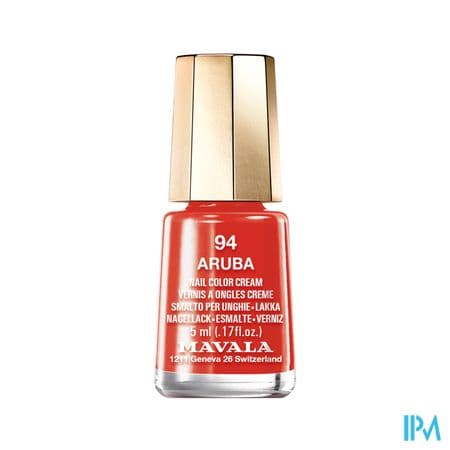 MAVALA VERNIS ONGL ARUBA 094 — Pharmacie du Parc - Neuilly-sur-Seine