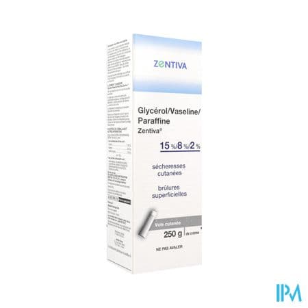 GLYCEROL/VASEL/PARA ZTV CR TUB250G — Pharmacie de Saint-Ouen - Saint-Ouen-de-Thouberville