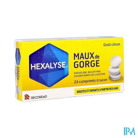 Hexalyse Comprime A Sucer 24