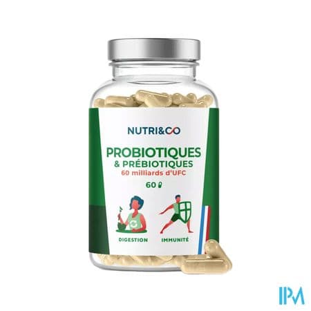 NUTRI&CO PROBIO GELULE 60 — Pharmacie de Verdun by Nexum