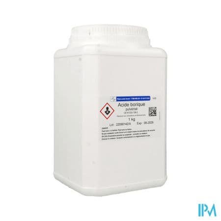 BORIQUE ACIDE PULV COOPER 1KG — Pharmacie de l’Arc