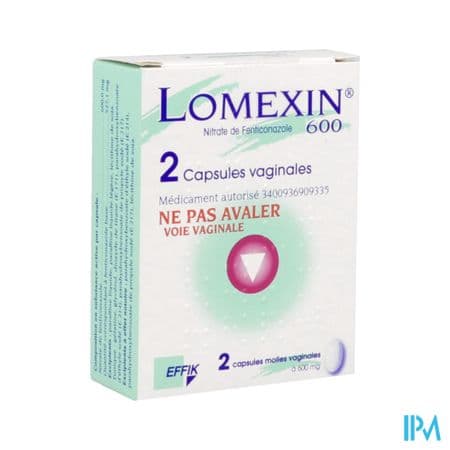 Lomexin 600mg Capsule Molle Vaginale 2