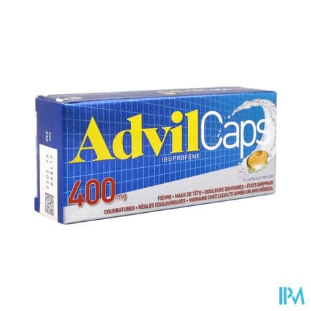 Advilcaps 400mg Capsule Molle 14 — Pharmacie Lafayette des Arcades