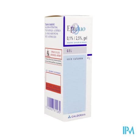 Epiduo 0.1%/2.5% Gel Pompe 45g — Pharmacie Fellous