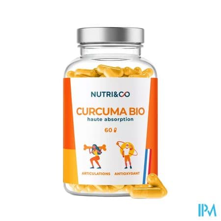 Nutri Co Le Curcuma Bio Gelule 60