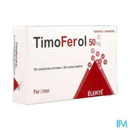 TIMOFEROL 50MG CPR 30 — Grande Pharmacie de la Station - Apothical
