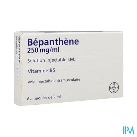 Bepanthene 250mg/ml Solution Injectable Im 2ml 6