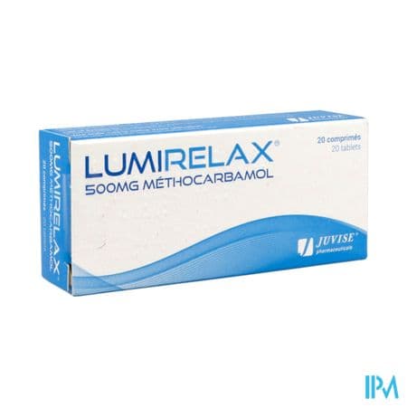 Lumirelax 500mg Comprime 20 — Pharmacie Principal Port-de-Bouc