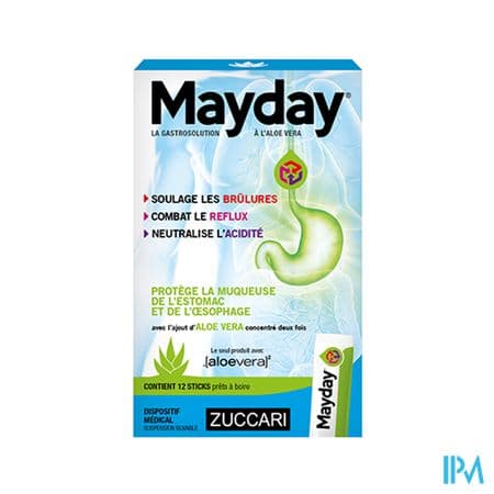 ALOE VERA MAYDAY REFLUX STICK 12 — Pharmacie du Carrefour - Bourg-en-Bresse