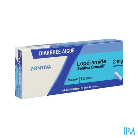 LOPERAMIDE 2MG ZTV CONS GELULE 12 — Pharmacie St Honoré - Amiens