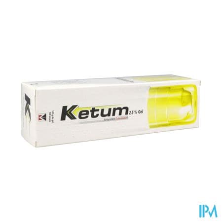 Ketum 2.5% Gel Tube Doseur 120g — Pharmacie du Parc - Neuilly-sur-Seine