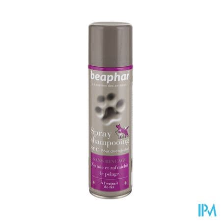Beaphar Shampooing Sec Sans Rincage Spray 250ml — Grande Pharmacie Lazare Carnot 7j/7