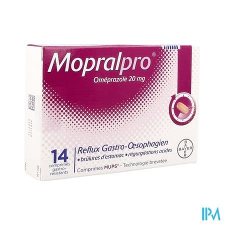 MOPRALPRO 20MG CPR 14