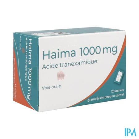 HAIMA 1 000MG GRANUL ENROBE SAC12 — Pharmacie Plaine Haute - Crosne