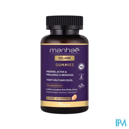 Vitavea Manhae Solaire Gummies 60