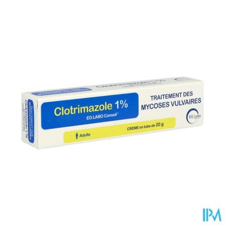 Clotrimazole Eg Labo Conseil Creme 20g — Pharmacie Pharmavance Pierre Fontaine