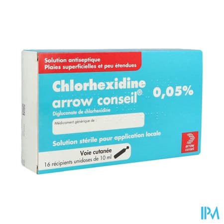 CHLORHEXIDINE 0,05% ARW CON 10ML16