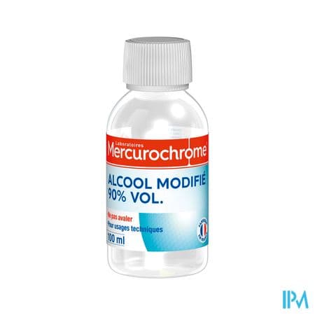 MERCUROCHROME Sol Alcool 90° modifié Fl/100ml