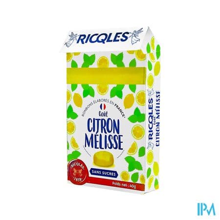 RICQLES CITRON MELISSE SS 40G