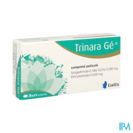Trinara Comprime Pellicule 21 X3 — Pharmacie Port Royal