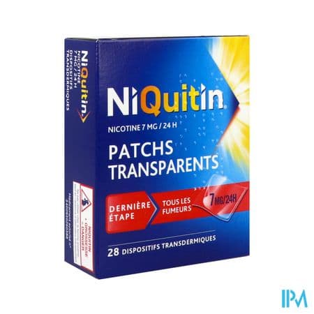 NIQUITIN 7MG/24H D/TRANSD 28 — Pharmacie de Verdun by Nexum