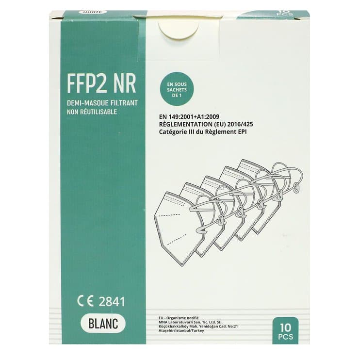 IDC MASQ DEMI-FILT FFP2 NR CFU — Pharmacie du Mont Alban