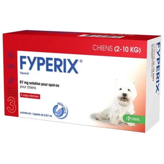 FYPERIX 67MG CHIEN 2/10KG 3 — Pharmacie Rocade by Nexum
