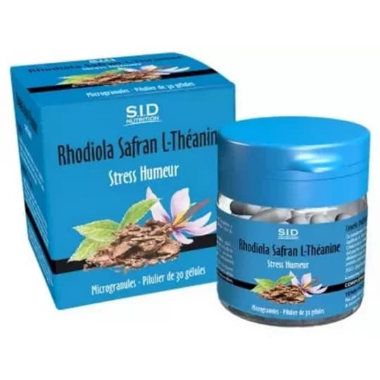SIDN RHODIOLA SAFRAN L-THEA GELU30 — Pharmacie Principal Port-de-Bouc