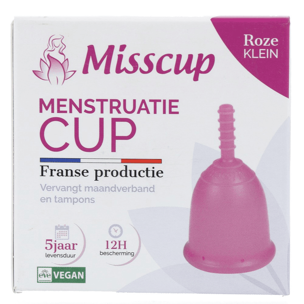 Misscup Coupe Menstruelle Rose Petite — Pharmacie du Boulevard - Chalon-sur-Saône