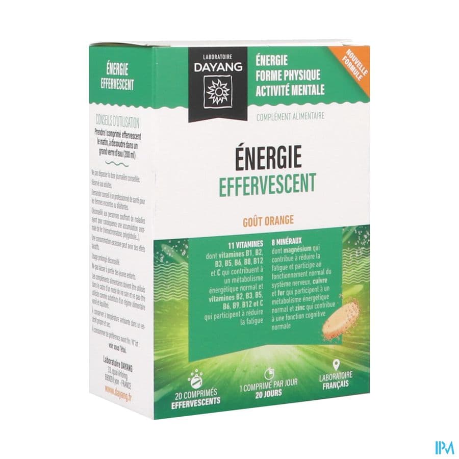 DAYANG ENERGIE CPR EFFERV 20 — Pharmacie Dall'oglio Poillevey