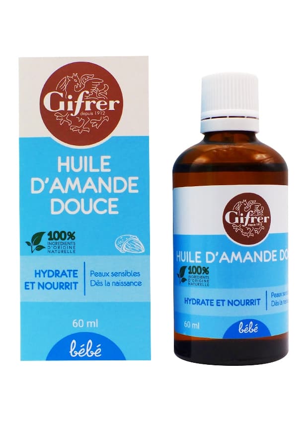 AMANDE DOUCE HLE GIFRER 60ML — Pharmacie centrale de Villeparisis