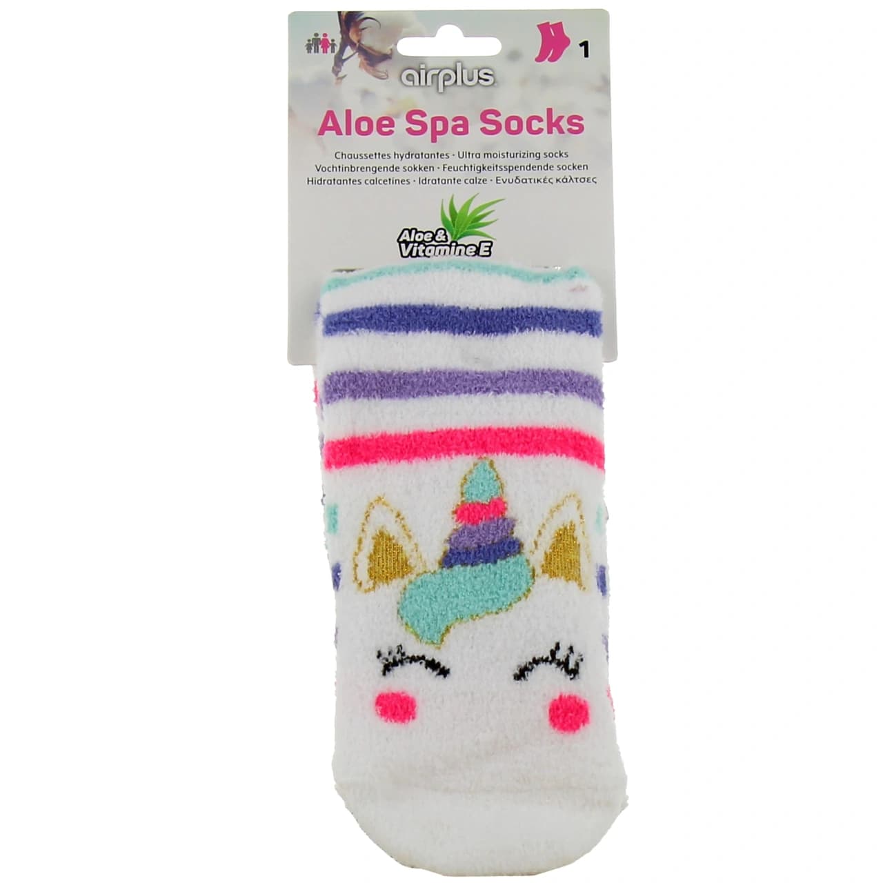 AIRPLUS CHAUS SPARKLY UNICORN BLC — Pharmacie du Pilori