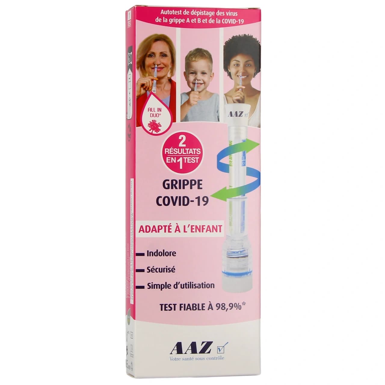 AAZ GRIPP COVID ALL IN DUO AUTOT 1 — Pharmacie du Marché - Fontenay-aux-Roses