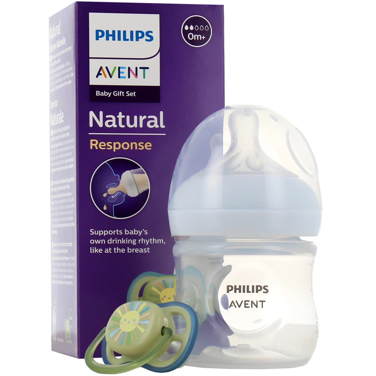 Avent Biberon Natural Response Coffret Decouverte Biberon 125ml + Tetine Ultra Air 0/6mois — Pharmacie Rocade by Nexum